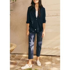 Frank & Eileen | Wicklow The Italian Chino Performance Twill in Vintage Navy